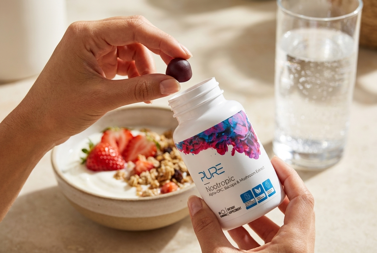 Taking Pure Nootropic at breakfast